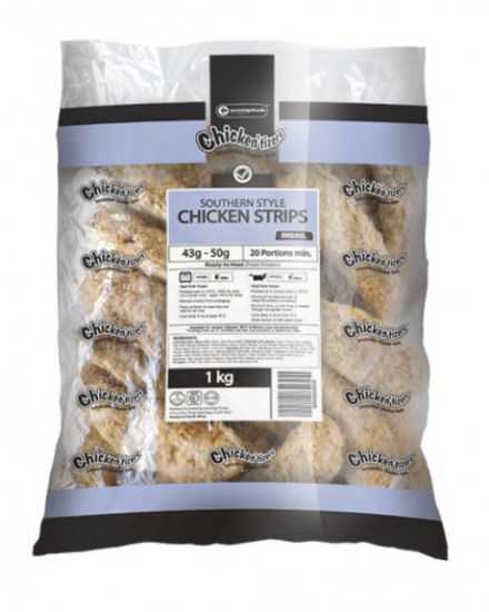 Picture of Chicken Strips Crumbed Tizer Sov. 6 x 1kg