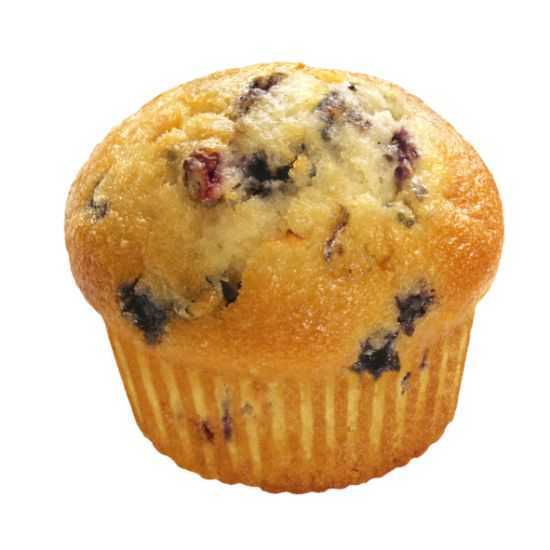 Picture of Muffin Flowrapped Jumbo Blueberry (6's)