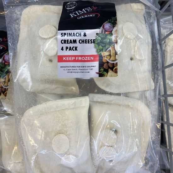 Picture of Kims Pies 200g Spinach & Feta (No Foil) 4's