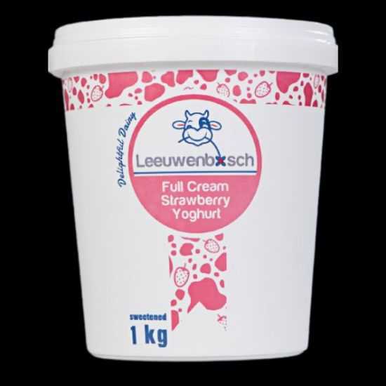 Picture of Yoghurt Leeuwenbosch Strawberry 1lt