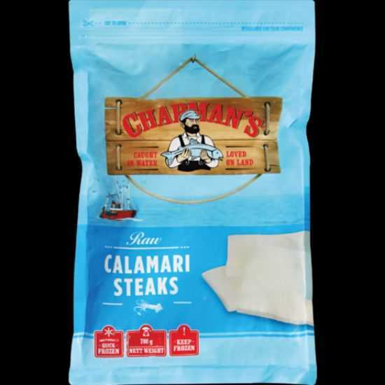 Picture of Calamari Steak Chapmans 700g