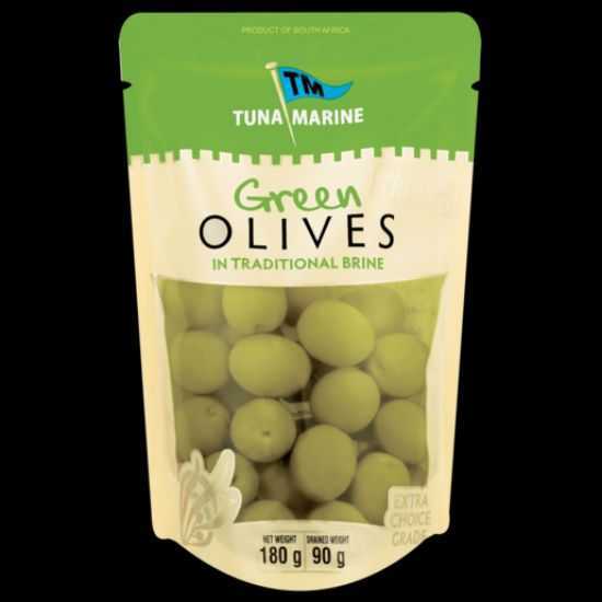 Picture of Olives Green Tuna Marine Pouch 180g