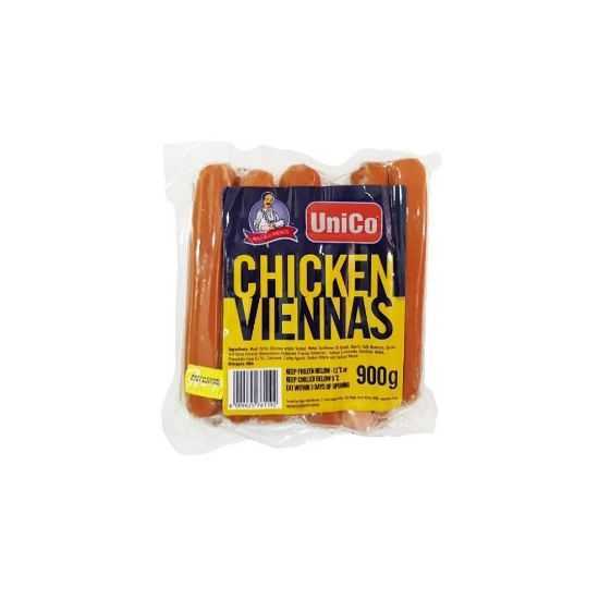 Picture of Sausages Chicken Viennas Unico 8 x 900g