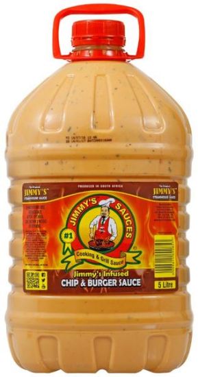 Picture of Sauce Jimmys Chip & Burger 5L